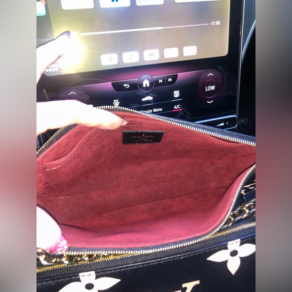 XXX NOT FOR SALE XXX LV Authentic large removable pochette and chain - Picture 7 of 8